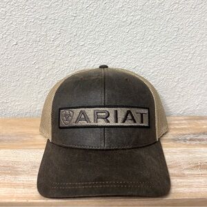 Ariat Brown and Tan Cap